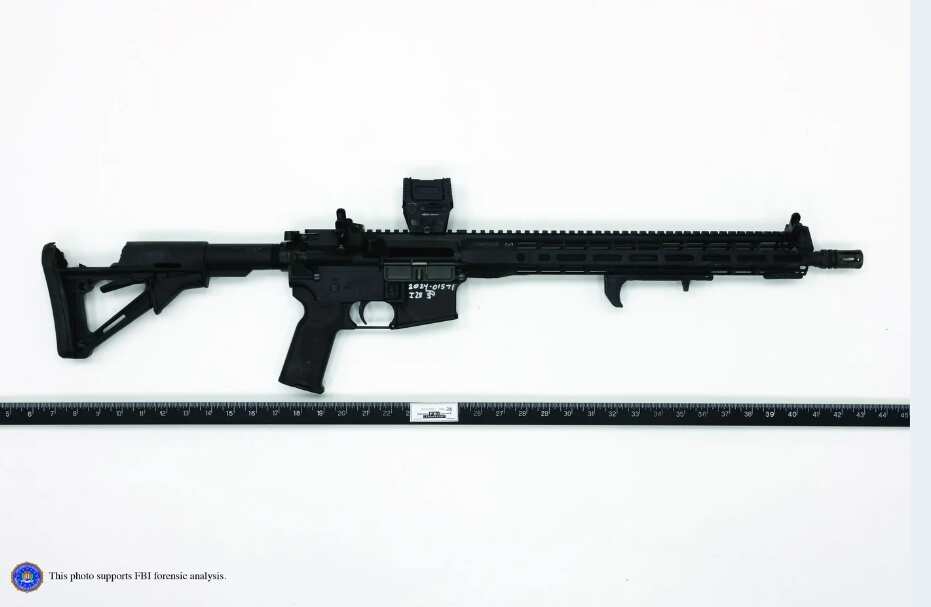 Revealed FBI releases first pics of weapon Thomas Crooks used to shoot